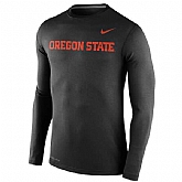 Oregon State Beavers Nike Stadium Dri-FIT Touch Long Sleeve WEM Top - Black,baseball caps,new era cap wholesale,wholesale hats